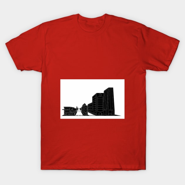 City T-Shirt by David Angel Designs